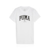 Remera Puma SQUAD Graphic Tee de Mujer - 681537 02 Blanco