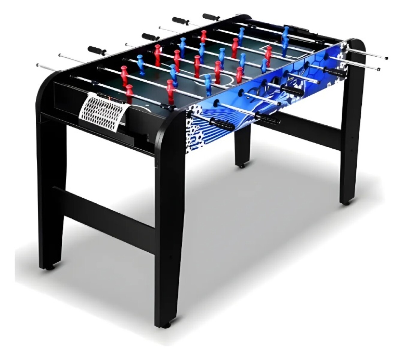 Futbolito Metegol De Madera C/accesorios Semi Profesional - Negro 