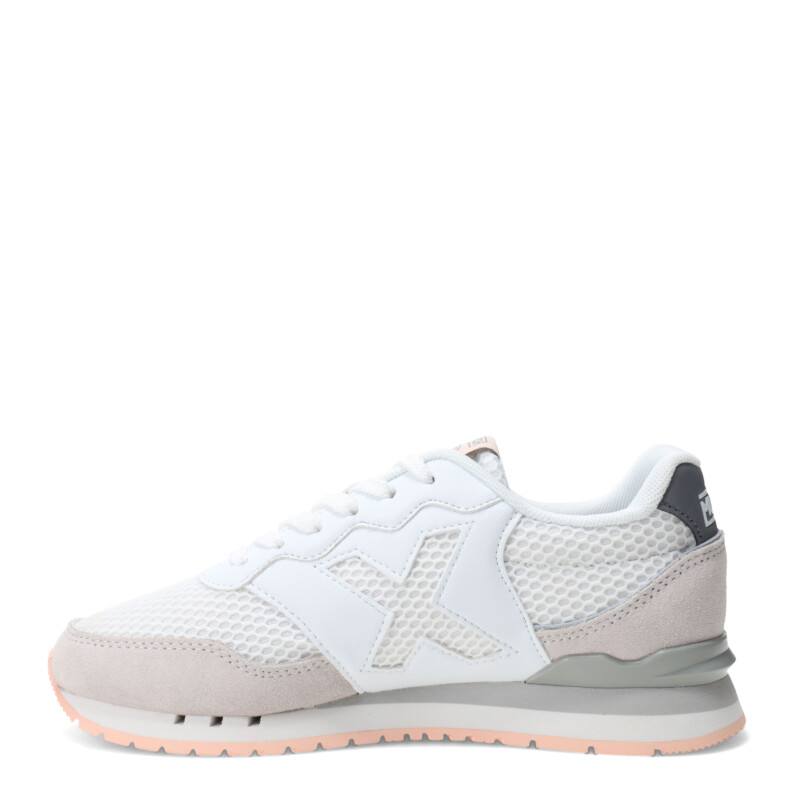 Championes de Mujer MUNICH Dash Woman 207 Blanco - Gris