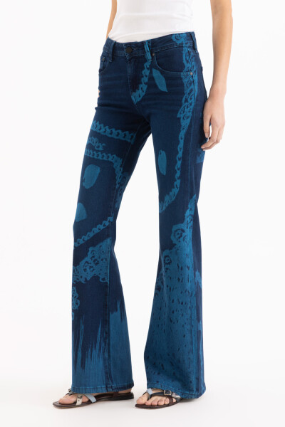 JEANS COOPER CYANOTYPE Azul