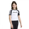 Remera Adidas 3S SL TEE Niños KE2945 Blanco-negro