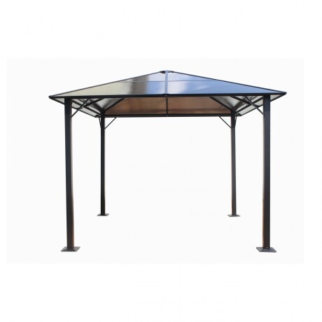 PÉRGOLA ACERO-INOXIDABLE-Y-ALUMINIO GRIS ATLANTIC