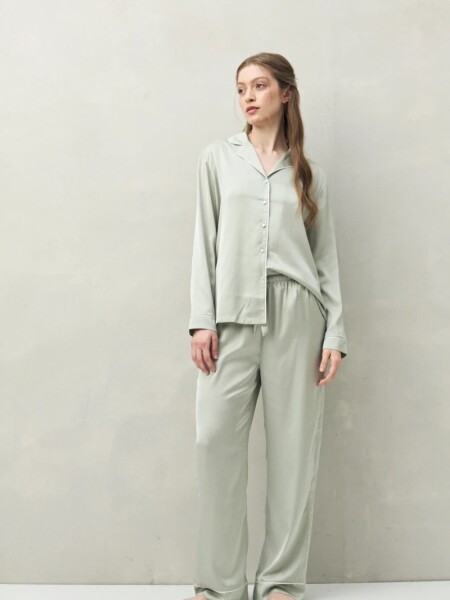 PANTALON D.CASSIN LAVANDA VERDE