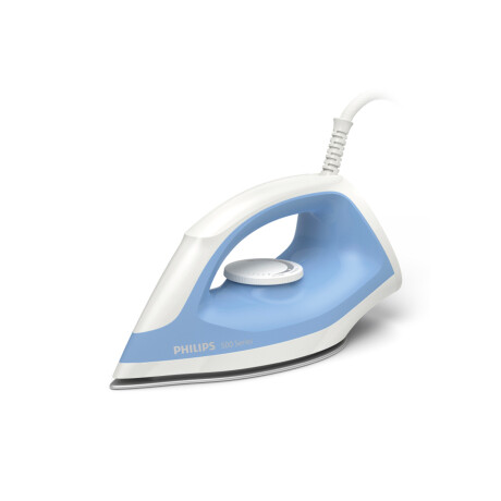 Plancha Philips en Seco Dst0520 1200w Blanco/Celeste