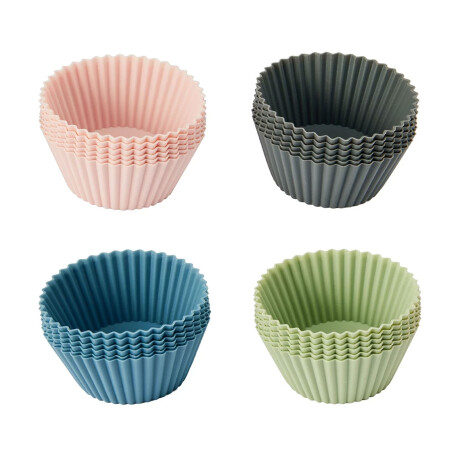 MOLDE CUPCAKE 6PCS 433 MULTICOLOR POLIESTIRENO 43329243