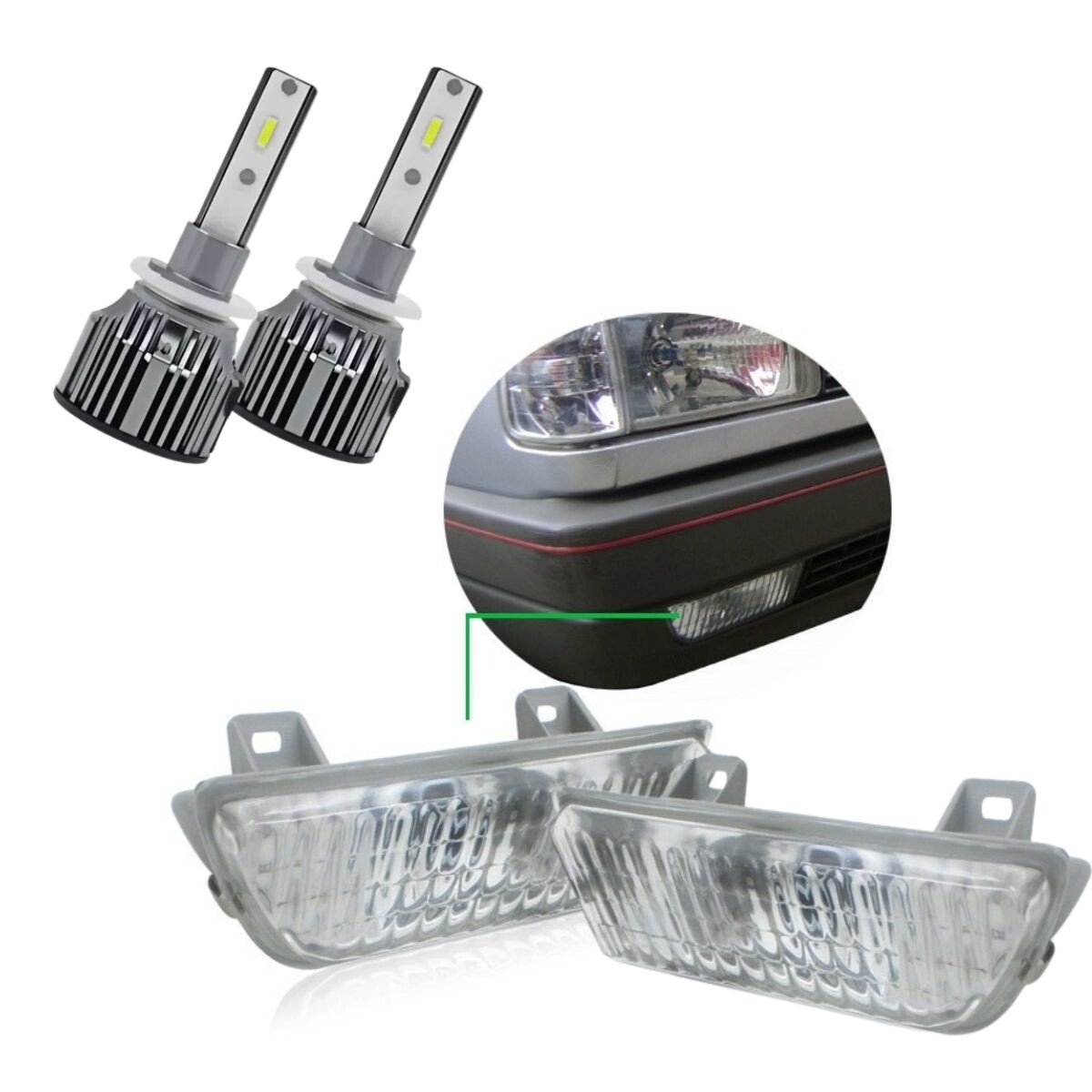 KIT CAMINEROS CON KIT LED 