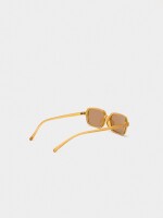 Gafas De Sol Cuadradas mostaza