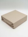 Sábanas 2 Plazas S. King 200 Hilos Taupe / Mink / Vison