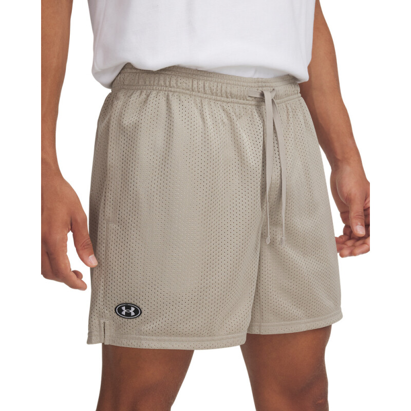 UA Icon Mesh Shorts-GRN BRN-203