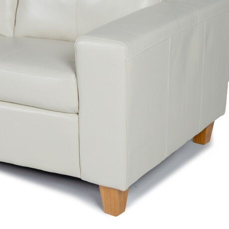 Rinconera Royale - Cuero Básico - Chaise Izquierdo 509 (Off White)