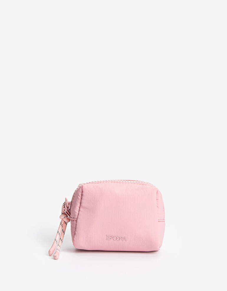 Monederos Nylon Monedero De Material Reciclado Con Cierre De Cremallera - Rosa Chicle