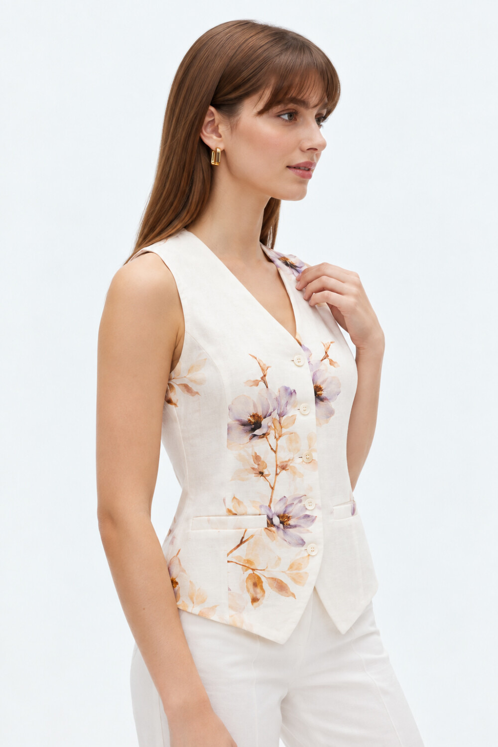Chaleco Fiorenza Estampado 1