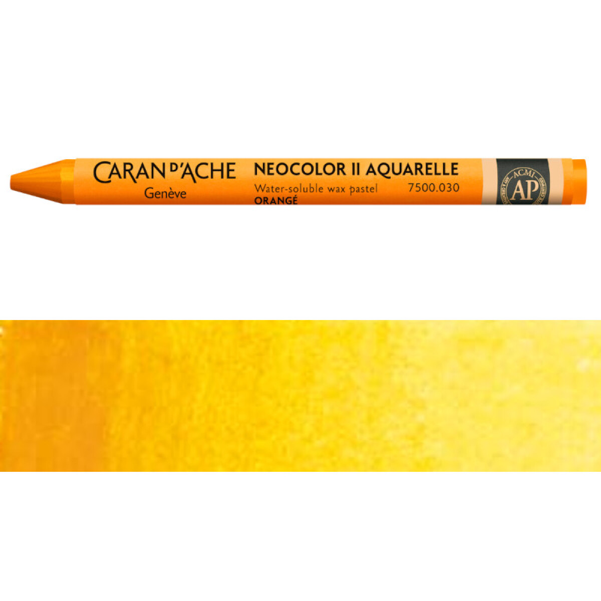 Pastel Neocolor Acuarelle Caran d'Ache - Tonos Naranjas 