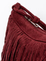 Cartera Fleco Bordeaux