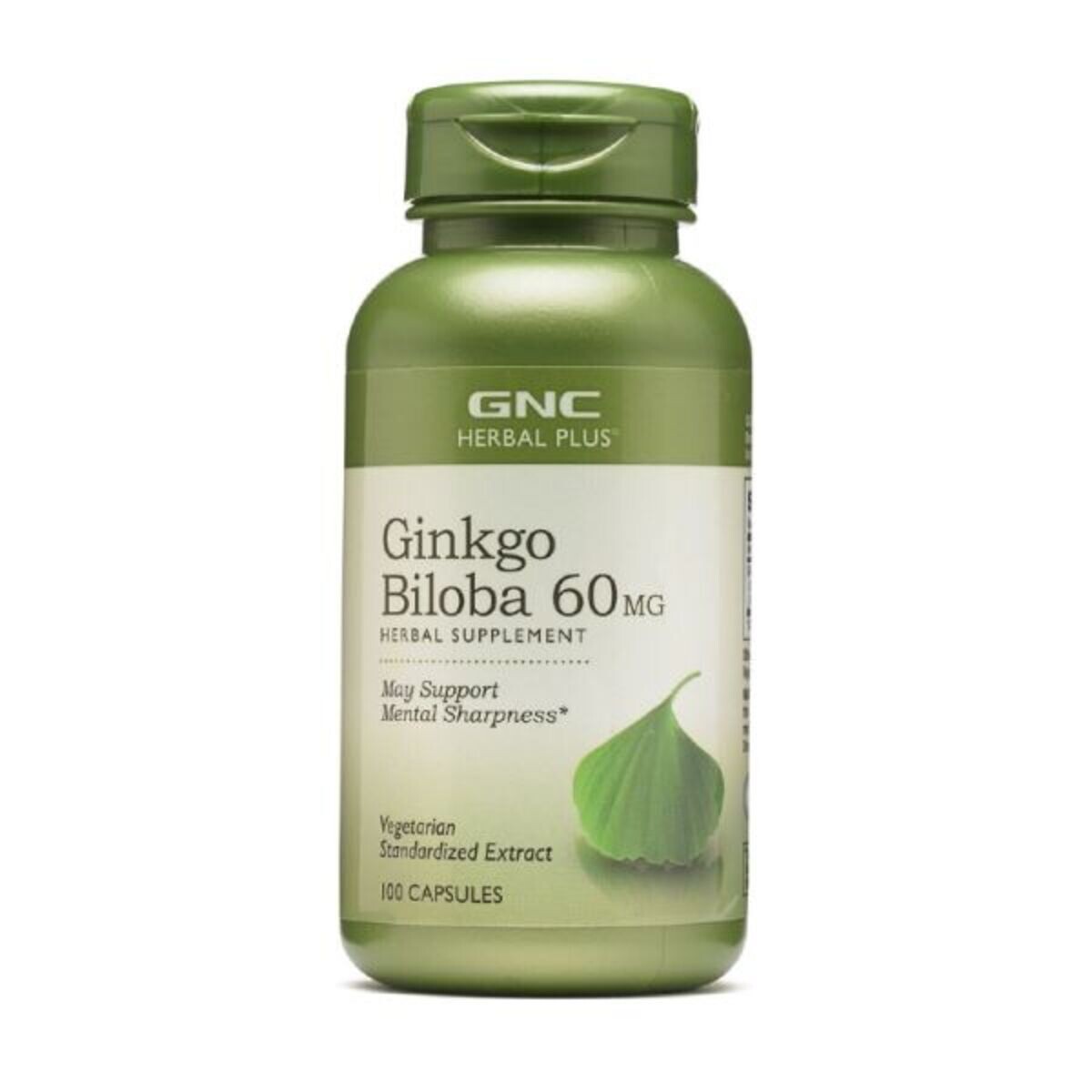 GINKGO BILOBA 60 MG. GNC FR. X 100 CÁPS. 