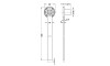 CERRADURA para Varios Cajones lateral Cerradura Para Varios Cajones Lateral