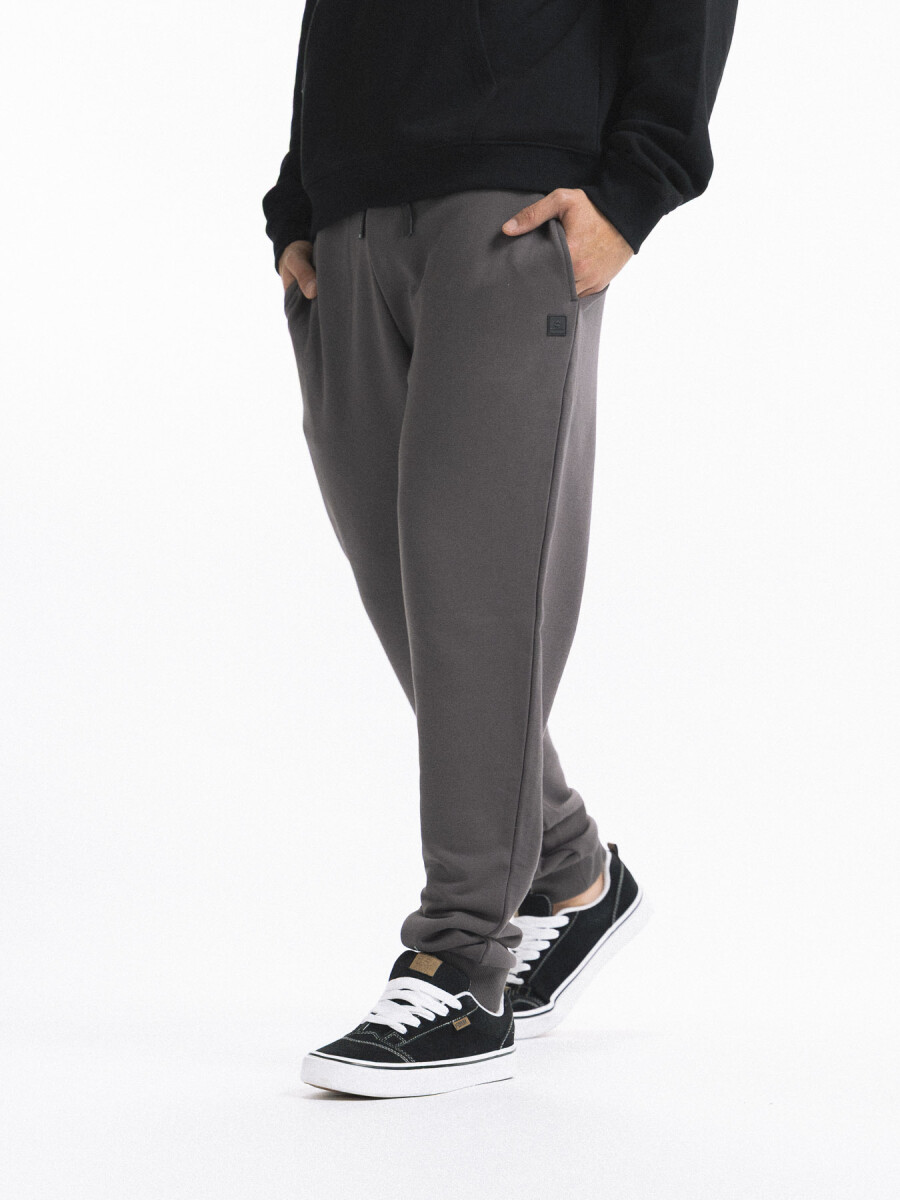 Pantalon de Felpa C/ Puño Scandinavian Frisco - Gris — Forum Industries Co