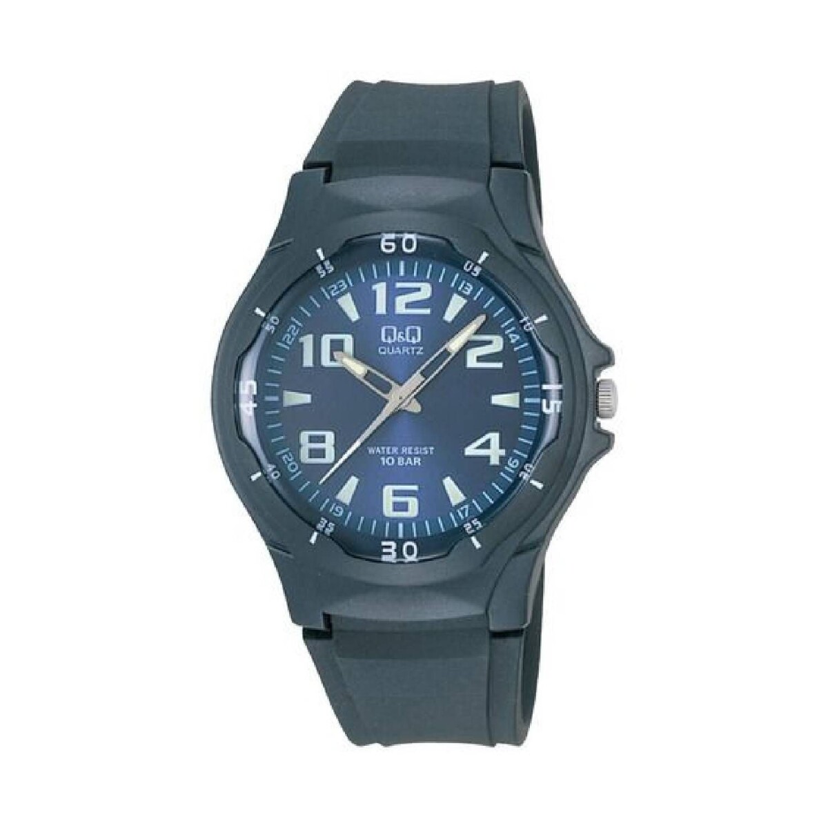 Reloj Análogo Q&q Vp58j Deportivo Y Resistente 100mts Oferta 