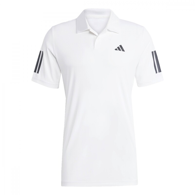 Polo Club Tennis 3 bandas de Hombre Blanco