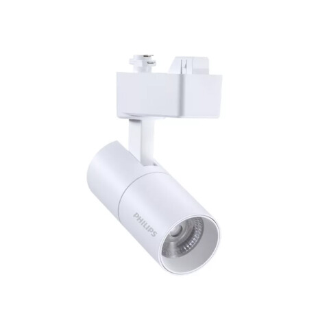 Spot cilíndrico para riel blanco 7W 595Lm luz cálida PH8340