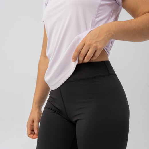 Calza Menpi Alta Calidad Training Biker Dama Negro S/C