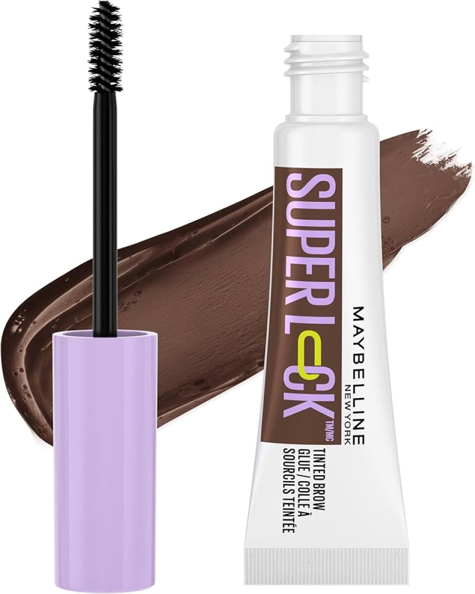 Maybelline Super Block gel para cejas - Tono Deep Brown 260 