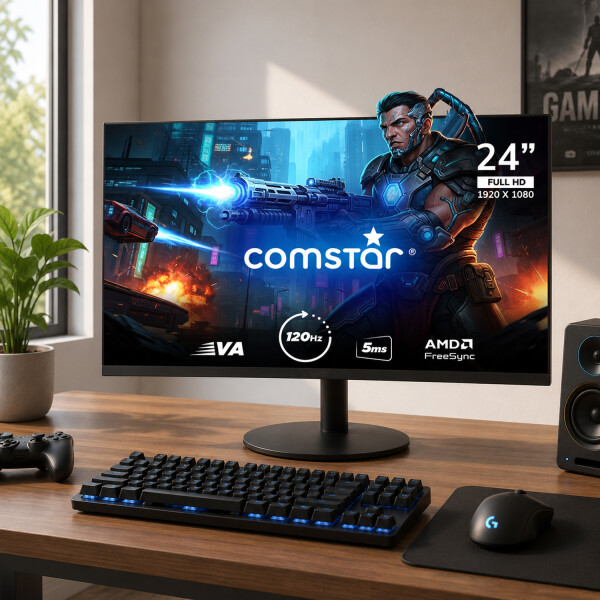 Monitor Gamer Comstar 24" Va Fhd 120hz MONITOR COMSTAR 24" FHD 120HZ