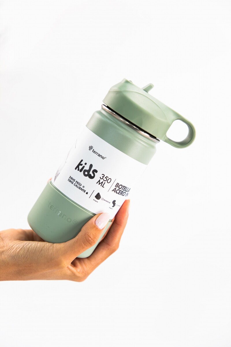 Botella Térmica Kids - Oliva 