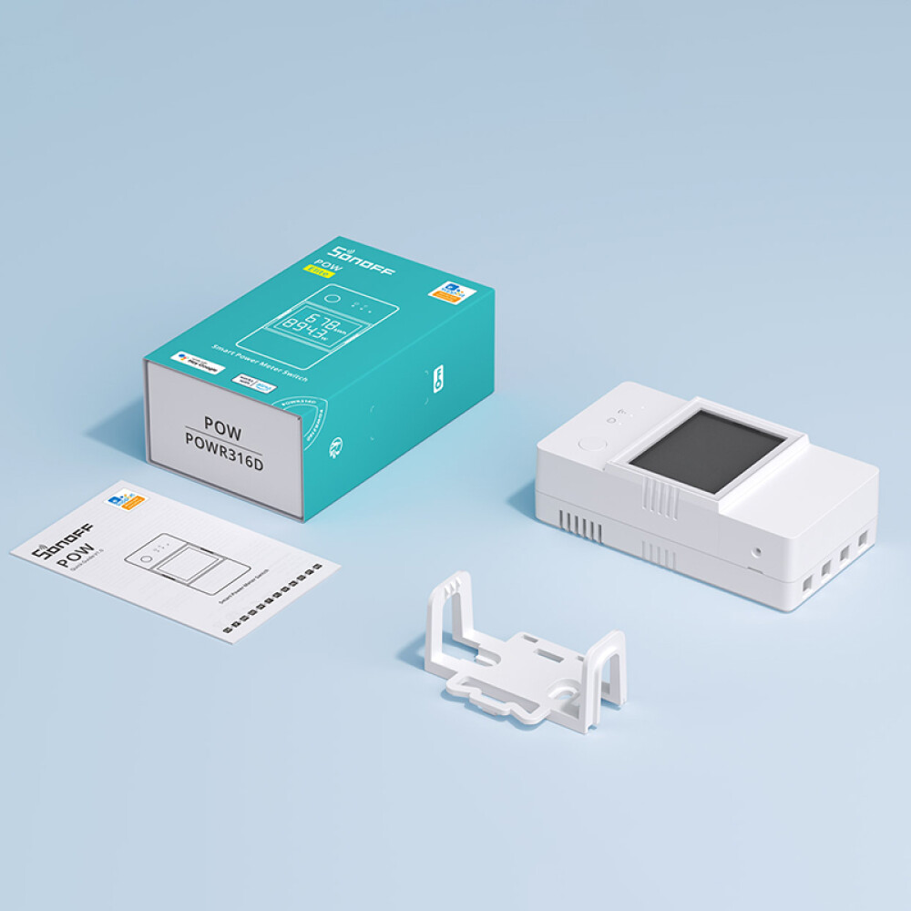 Medidor/interrup. de energía WIFI POWR316D SONOFF ELE07769