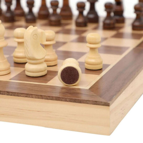 Juego de ajedrez magnetico imantado Madera