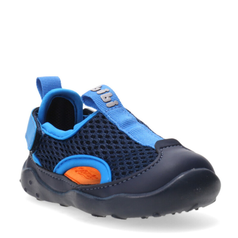 Sandalias Infantiles Bibi Fisioflex 4.0 c/Velcro Azul Marino