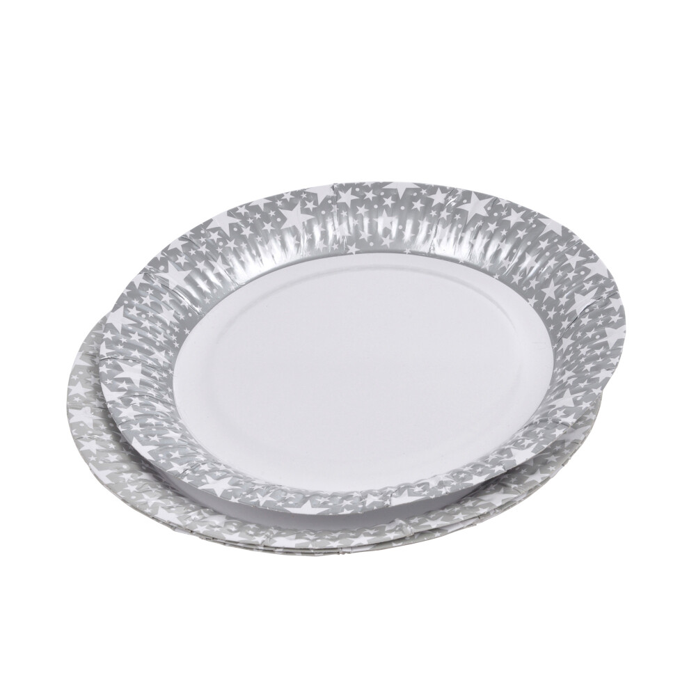 SET DE 6 PLATOS DESC. BLANCO CARTÓN 6ASJ089AG
