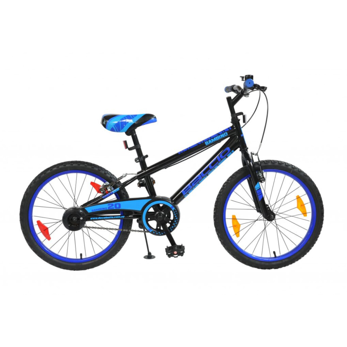 Bicicleta Baccio Bambino rodado 20 - Azul y Celeste 