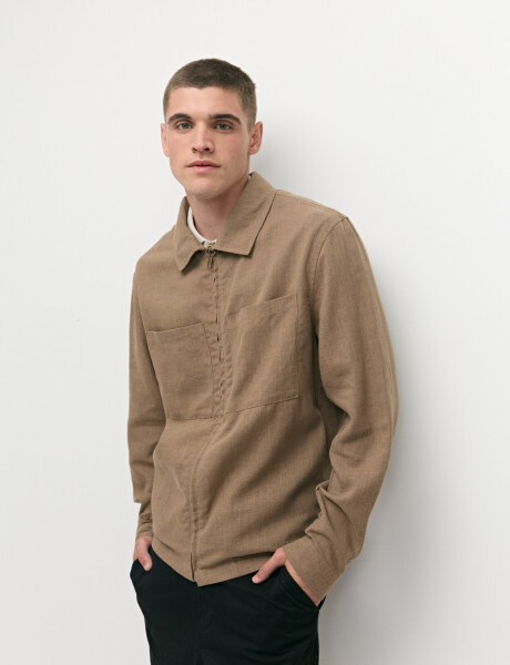300410 CAMPERA LINO THAI Tostado