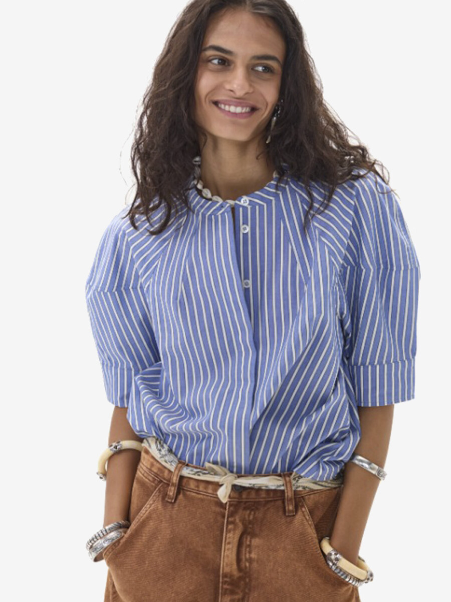CAMBRIA POPLIN SHIRT 