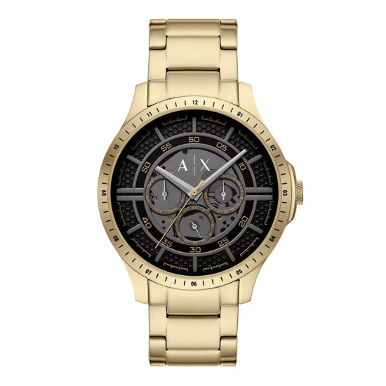 Reloj ARMANI EXCHANGE HAMPTON Acero Dorado Esfera 46mm 0