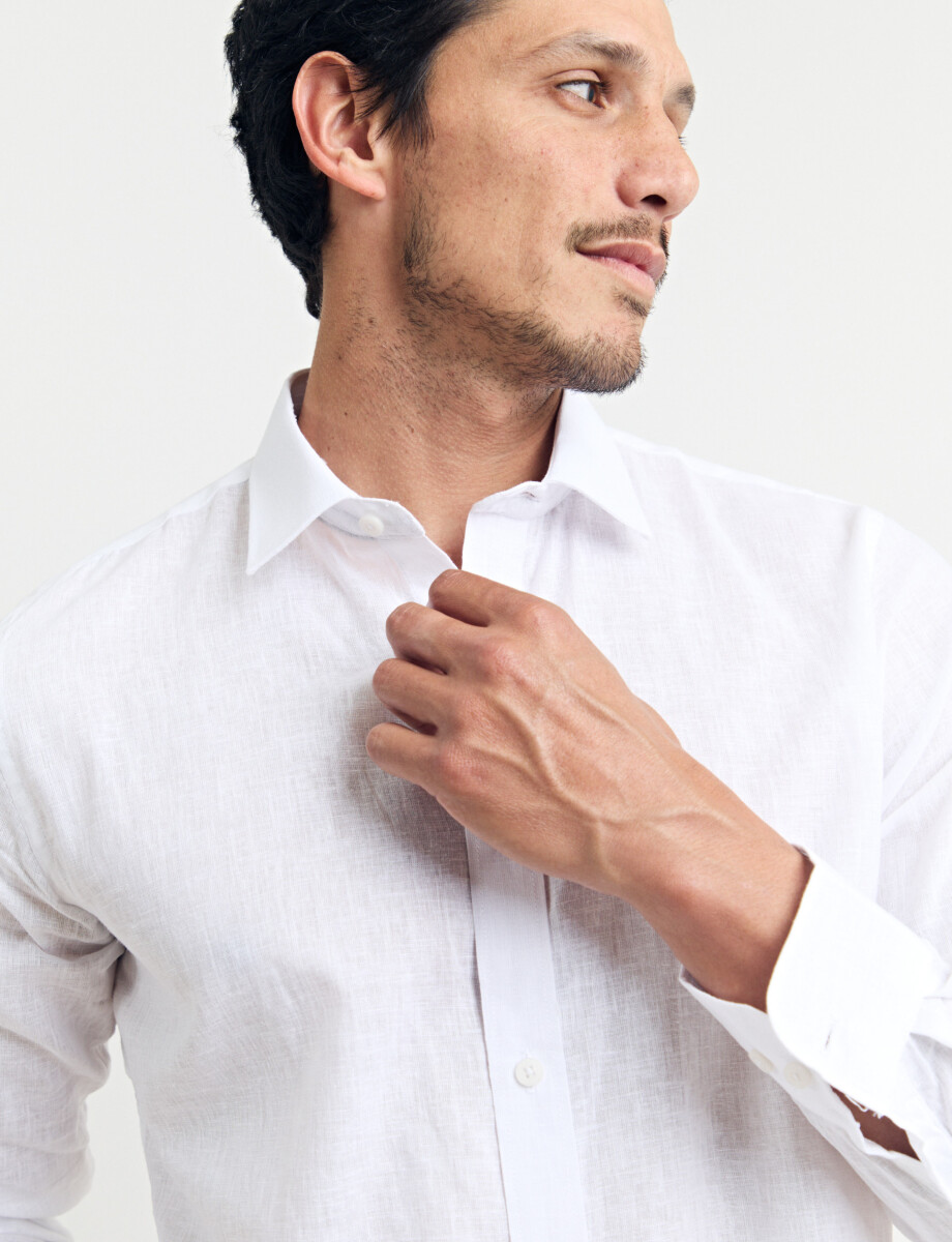 012582 CAMISA HARRY Blanco