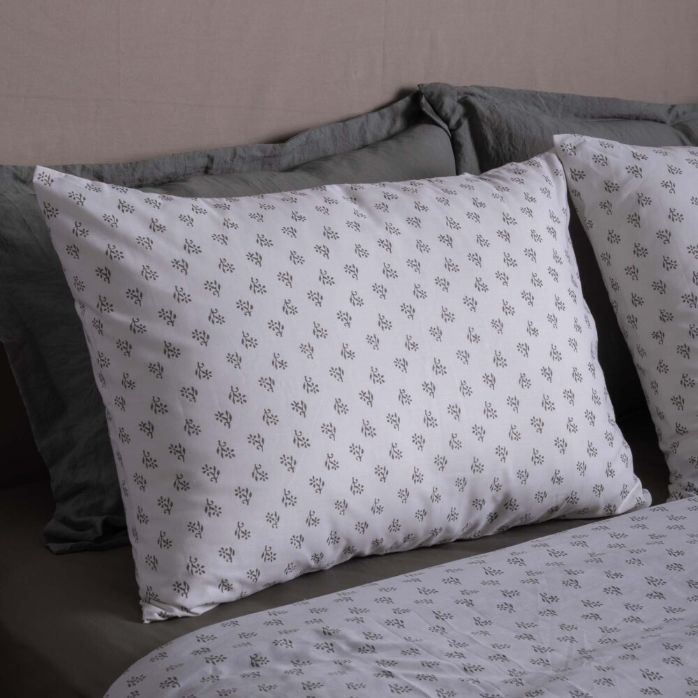 JUEGO SÁBANAS 1 PLAZA ALGODON-Y-POLIESTER VERDE JAIPUR