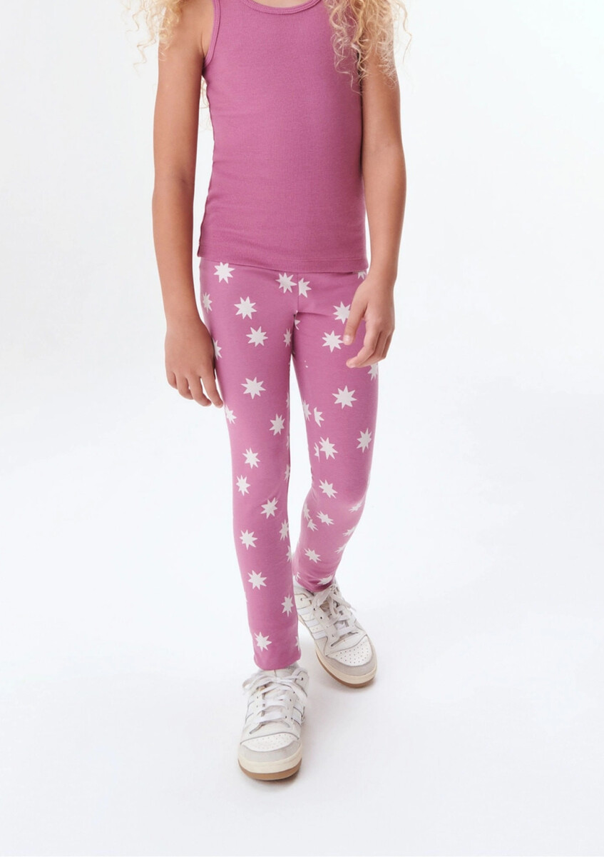 PANTALON LEGGING FEM - ROSA 