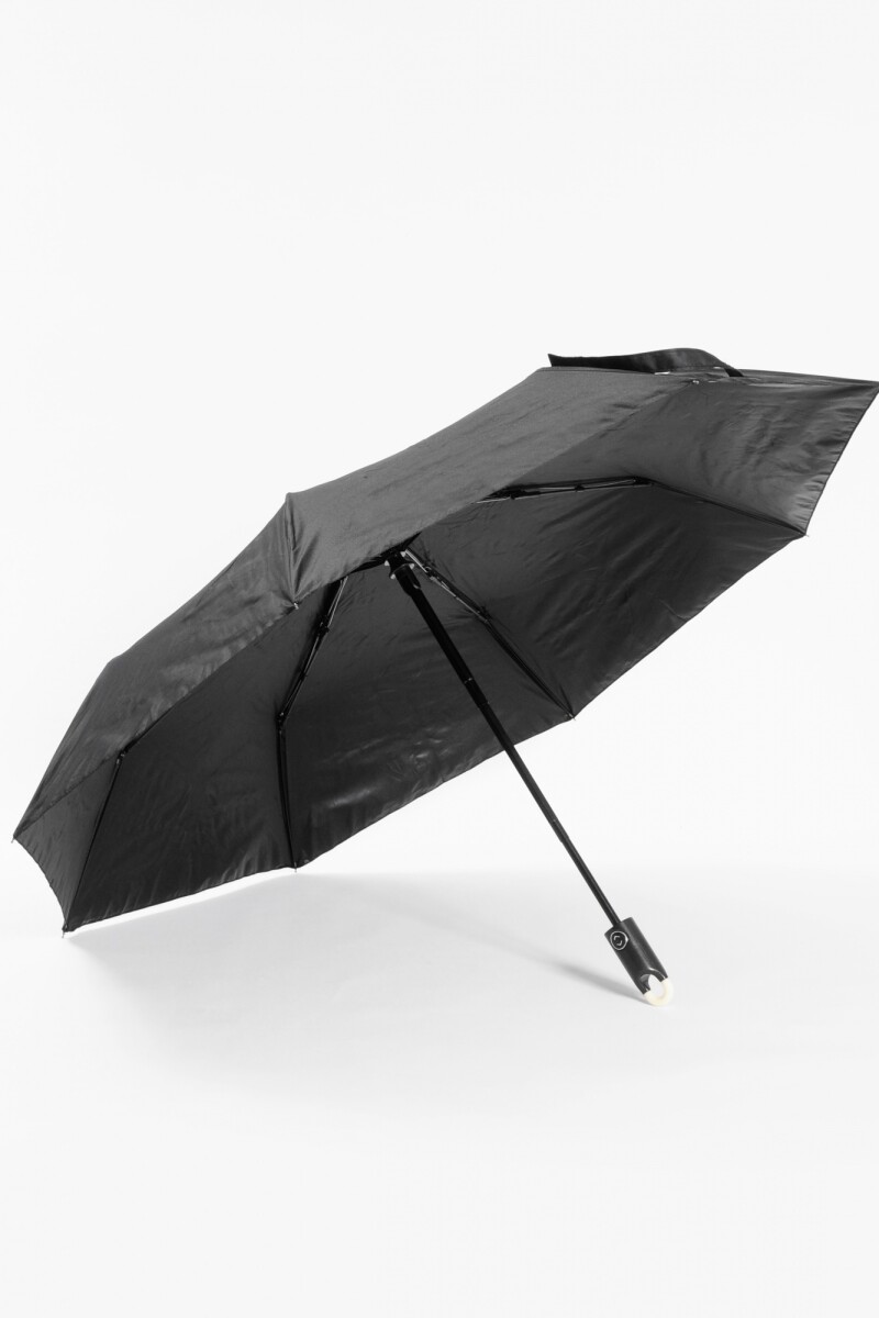 Paraguas liso apertura automática negro