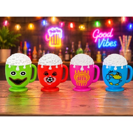 Juguete Squishy en Forma de Vaso de Cerveza 001