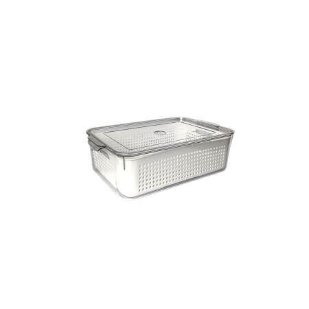 ORGANIZADOR ACRILICO CON TAPA Y CESTO 33,6X21,5X10,3CM ORGANIZADOR ACRILICO CON TAPA Y CESTO 33,6X21,5X10,3CM