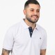 Remera Piqué White