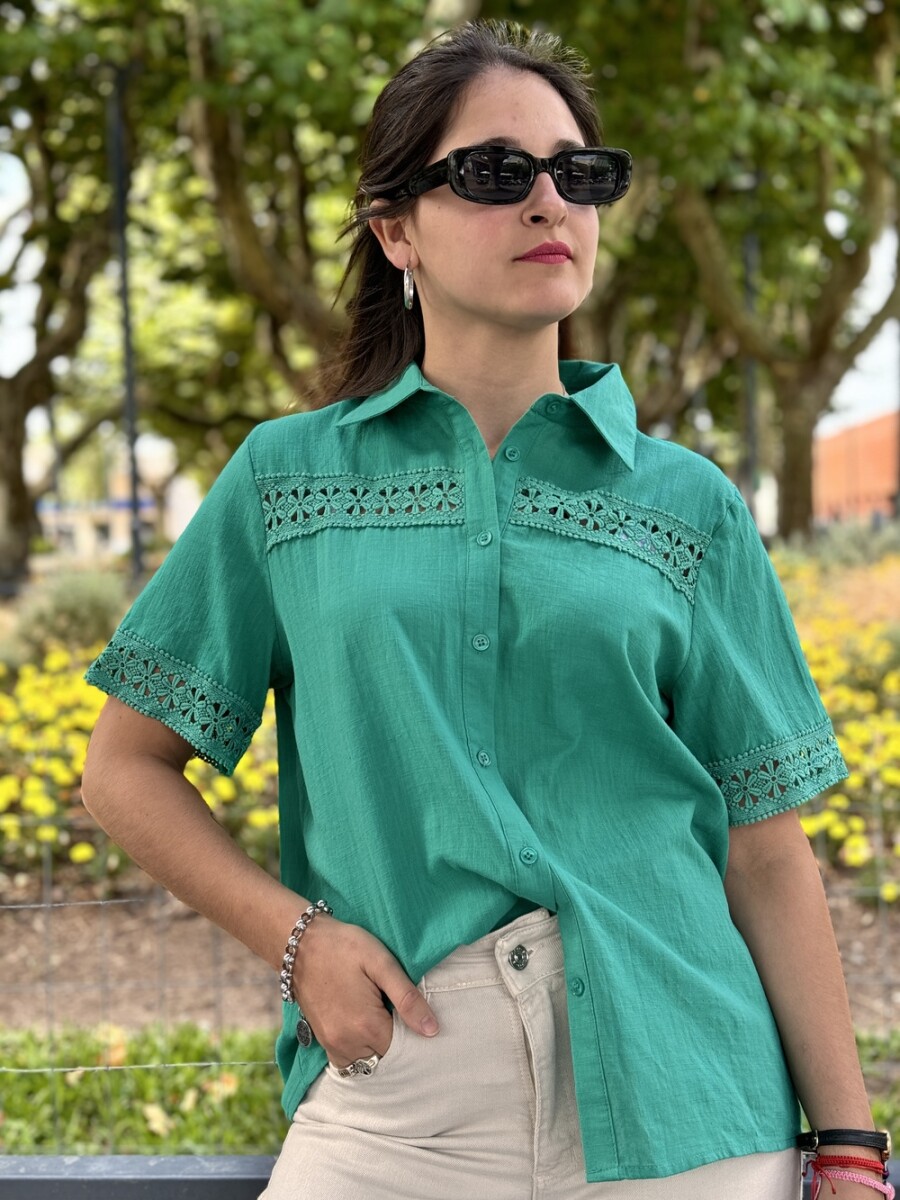 Camisa Maru - Verde 