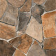 Ceramica Para Piso De 60X60 Marron Rustico Rectificado Antideslizante Pei Iv Lume