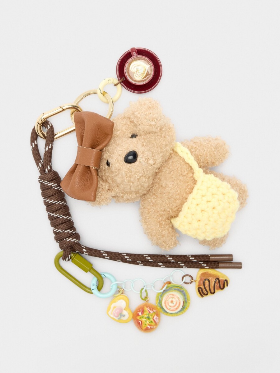 Llavero Charm Hora Del Té - The Bear Collection multicolor