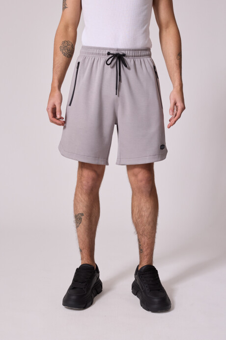 SHORT CAPERS26 DIXIE Gris Claro