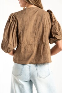Blusa Broderie Oliva