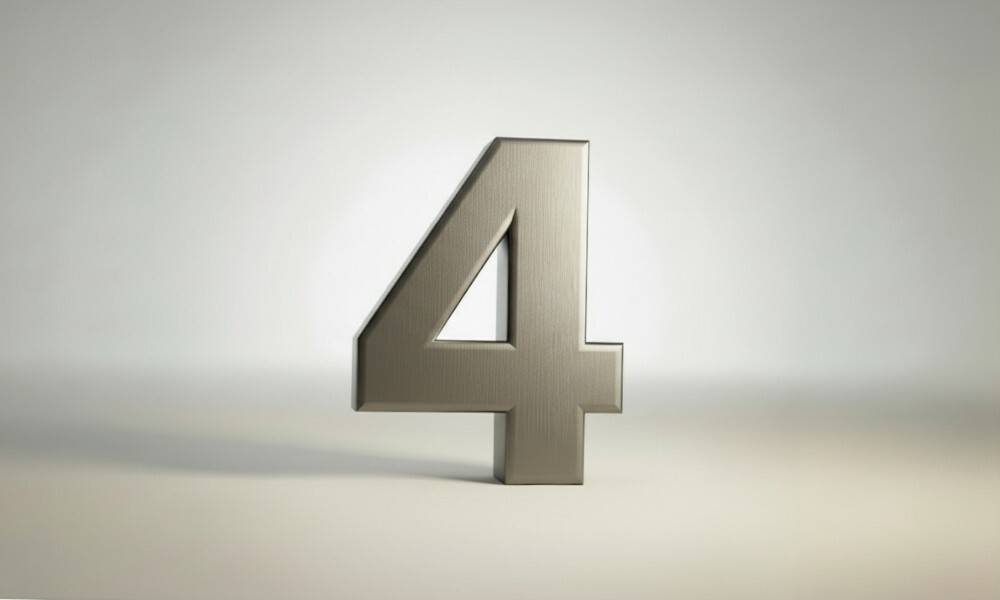 Número adhesivo 4 489.80.434 Número Adhesivo 4 489.80.434