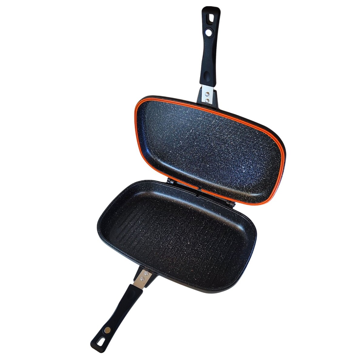 Sartén Doble grill Comet 36 cm - Negro 